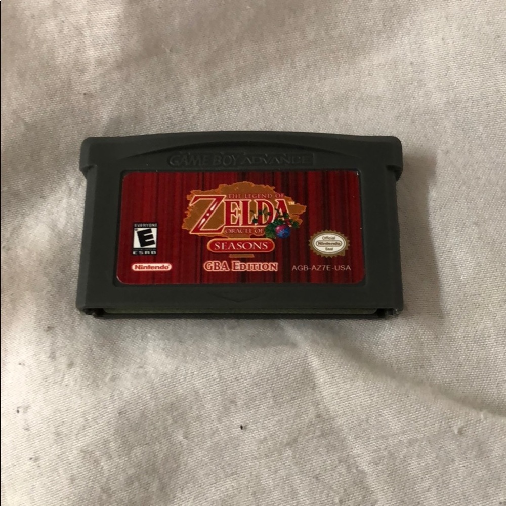 Legend of Zelda Oracle of the seasons GBA